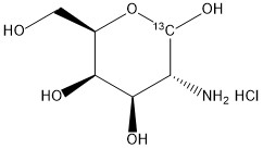 2-amino-2-deoxy-D-[1-13C]galactose hydrochloride